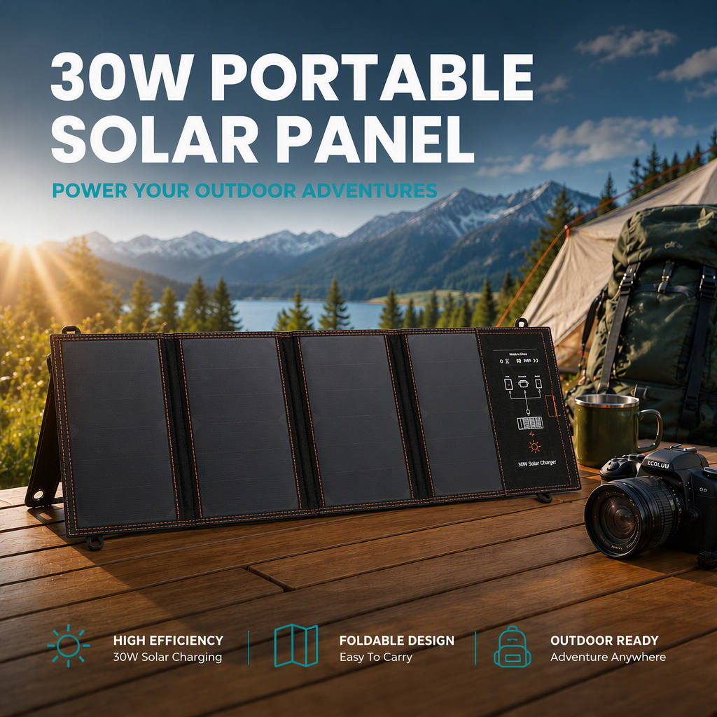 G30 PLUS 30W Portable Solar Panel