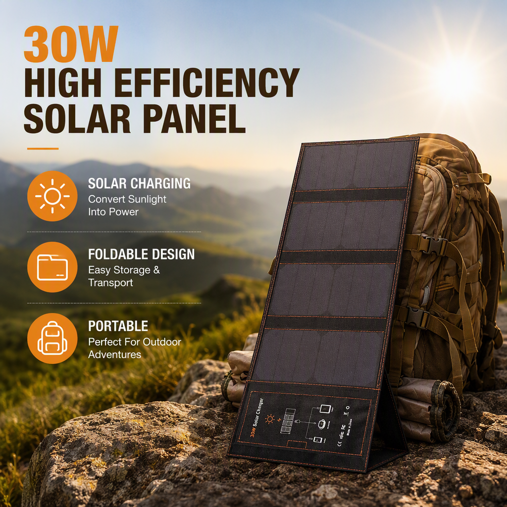 G30 PLUS 30W Portable Solar Panel