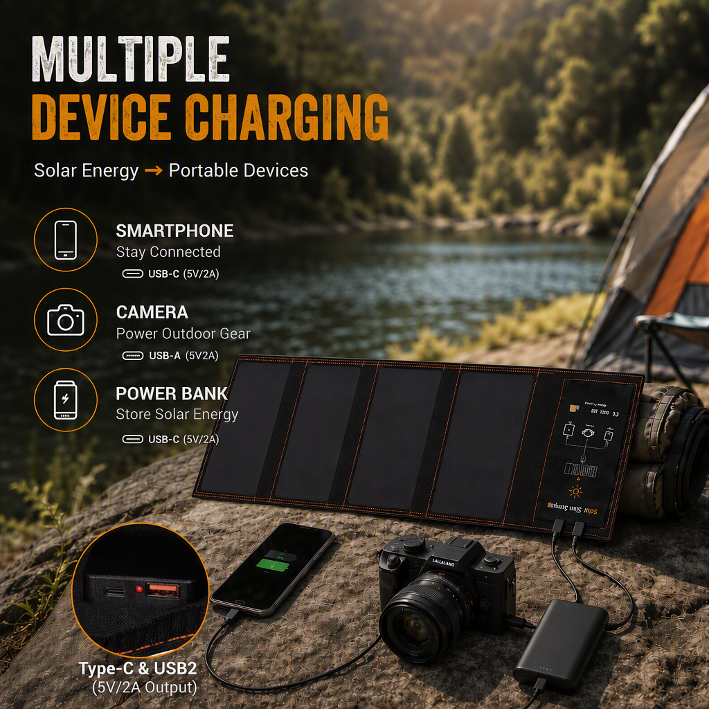 G30 PLUS 30W Portable Solar Panel