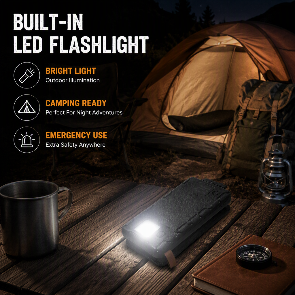 P20 20000mAh Solar Power Bank