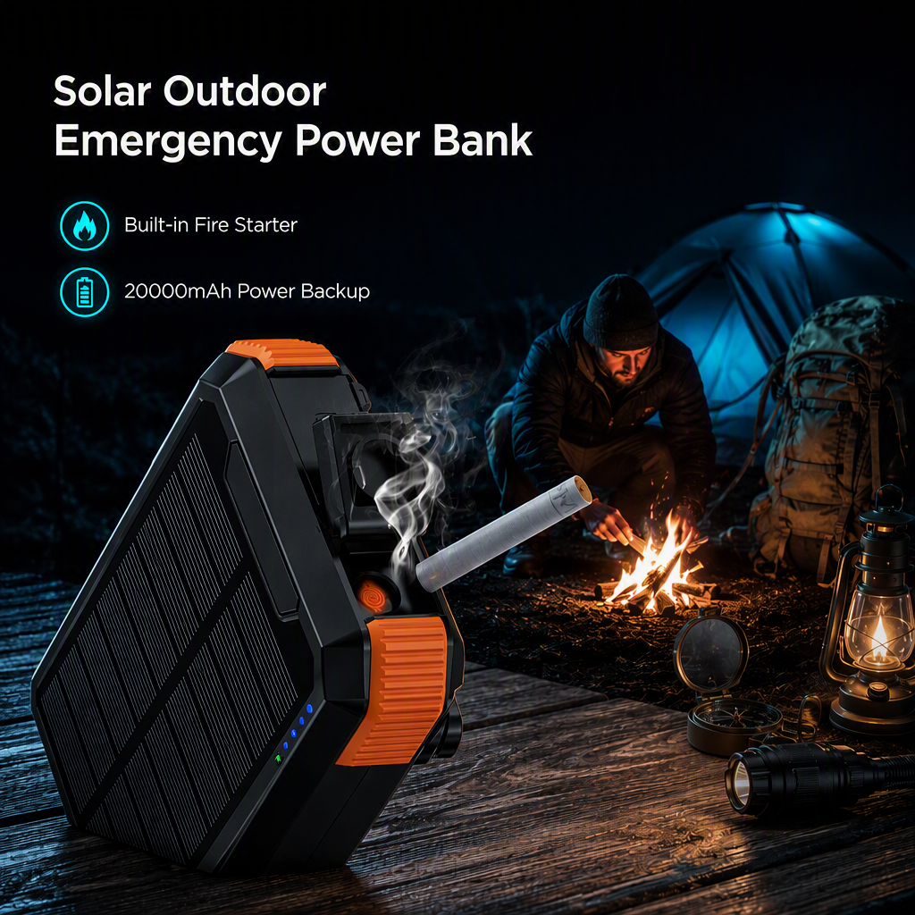 P20 PRO 20000mAh Solar Powerbank