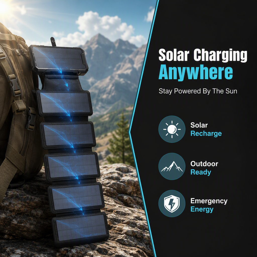 P20 PRO 20000mAh Solar Powerbank