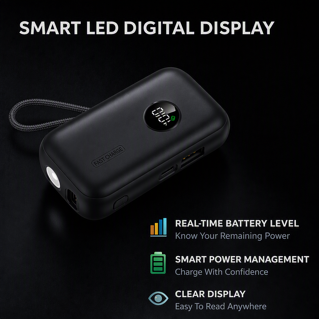 P10 Lite Pocket 10000mAh Portable Powerbank