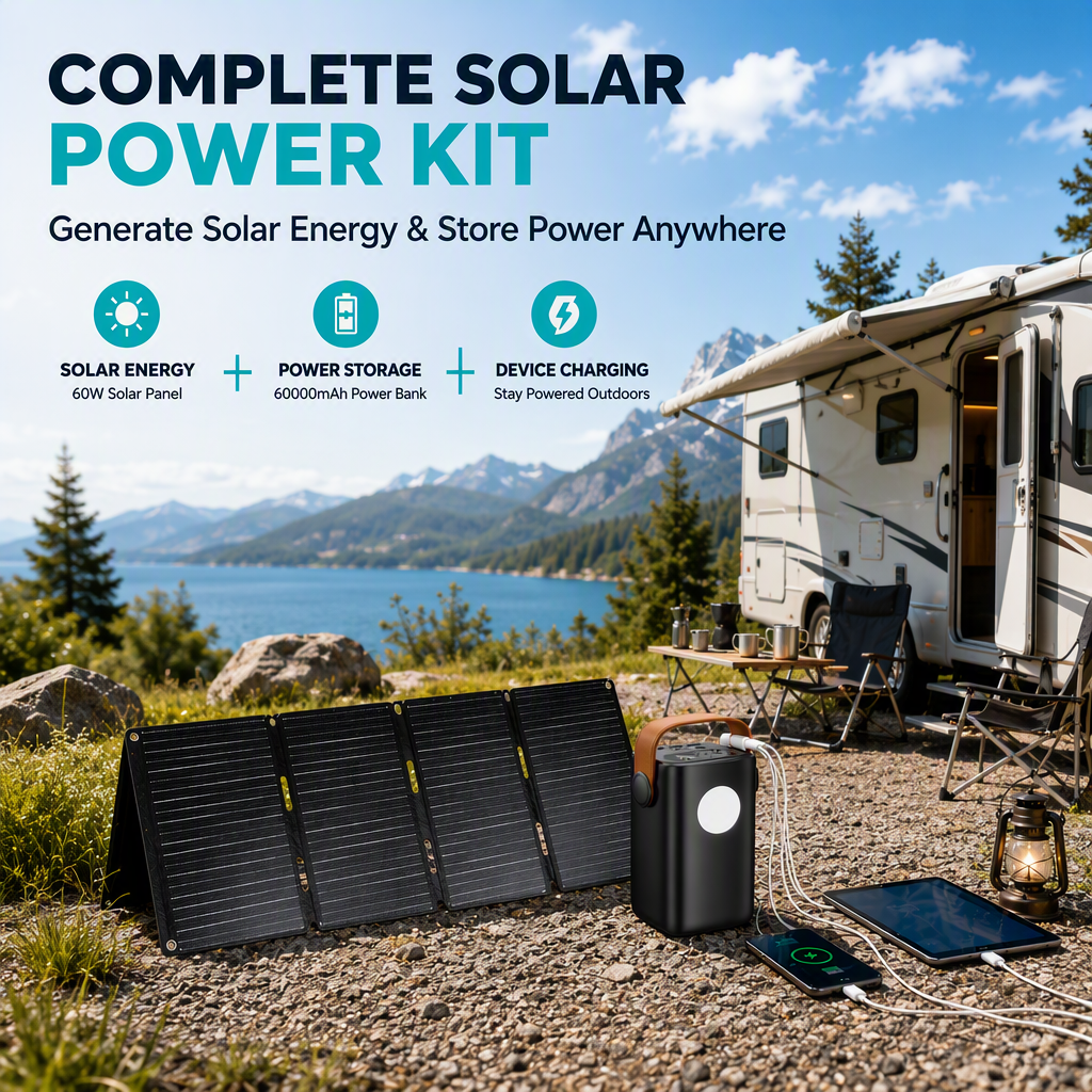 S60 Portable Solar Power Kit